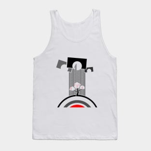 Abstract geometrical pattern in constructivism style Tank Top